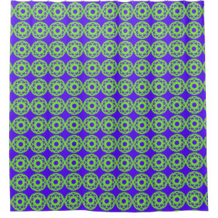 Kaleidoscope Prints Shower Curtain