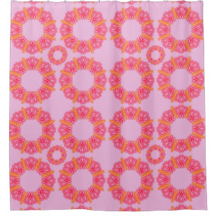 Kaleidoscope Prints Shower Curtain