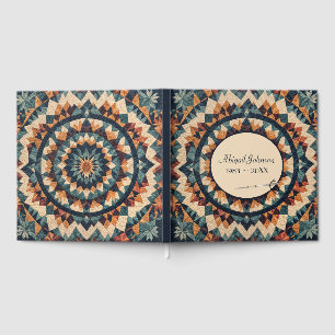 Kaleidoscope Quilt and Needle Memorial Service Guest Book