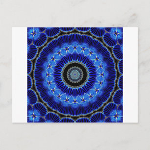 Kaleidoscope Seashell Postcard