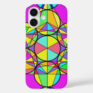 Kaleidoscope Star iPhone 16 Case