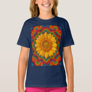 Kaleidoscope Sunflower T-Shirt