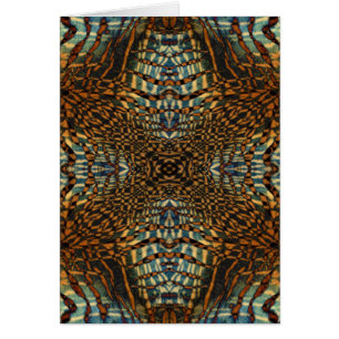 Kaleidoscope tiger fur pattern