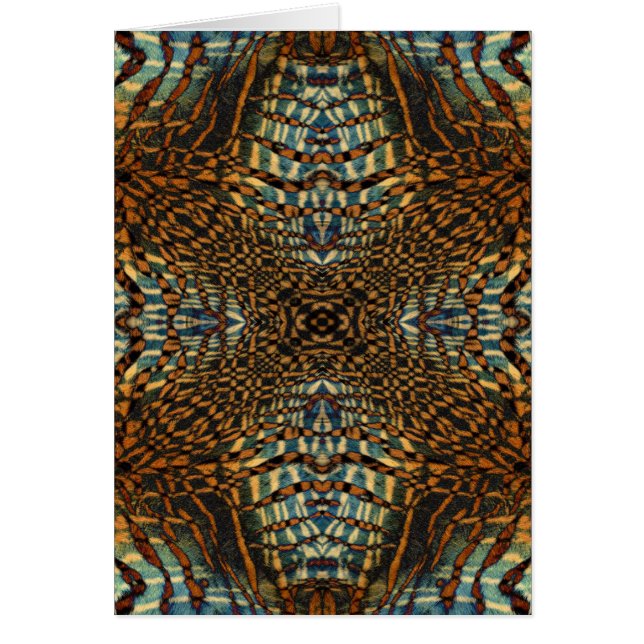 Kaleidoscope tiger fur pattern (Front)