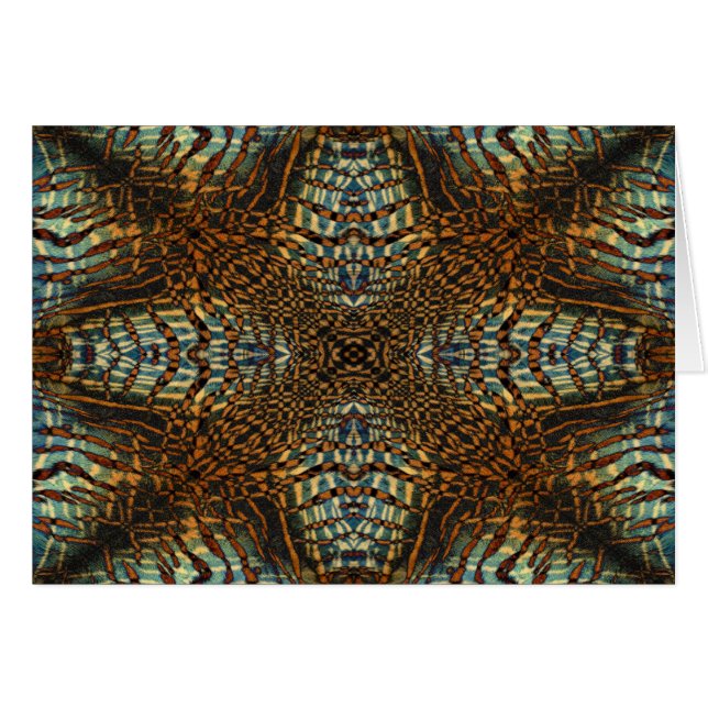 Kaleidoscope tiger fur pattern (Front Horizontal)