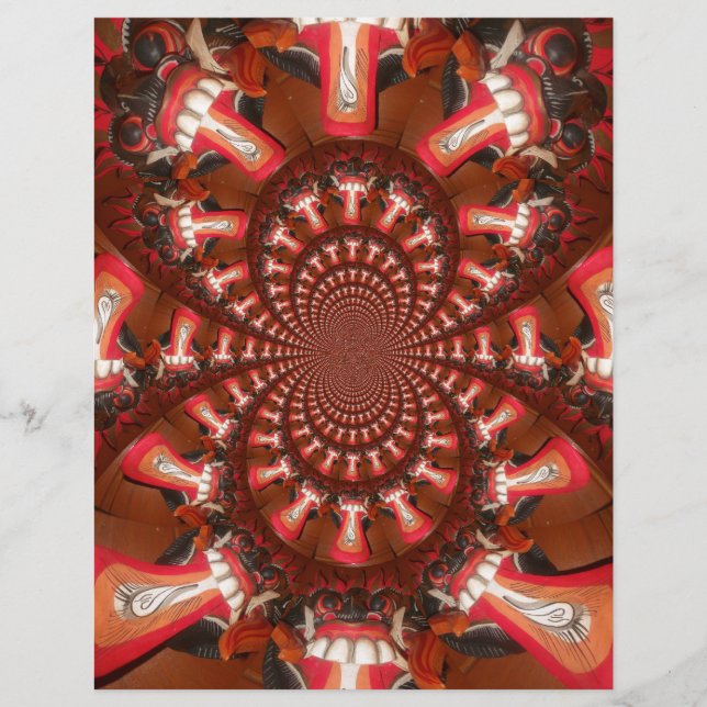Kaleidoscope Tongue Art Print/Graphic (Front)