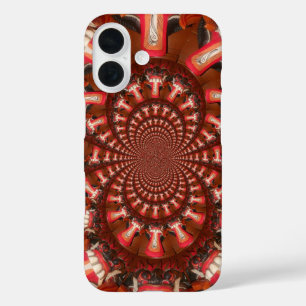 Kaleidoscope Tongue Art Print/Graphic iPhone 16 Case