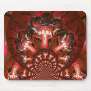 Kaleidoscope Tongue Art Print/Graphic Mouse Mat