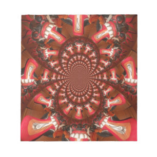 Kaleidoscope Tongue Art Print/Graphic Notepad