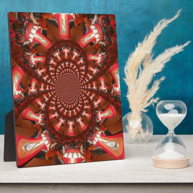Kaleidoscope Tongue Art Print/Graphic Plaque (Side)