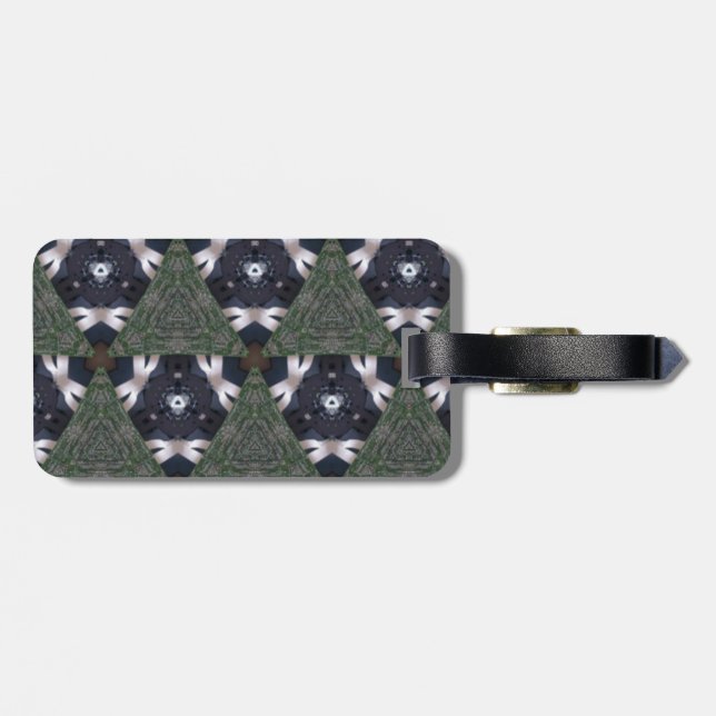 Kaleidoscope Travel Tag (Back Horizontal)