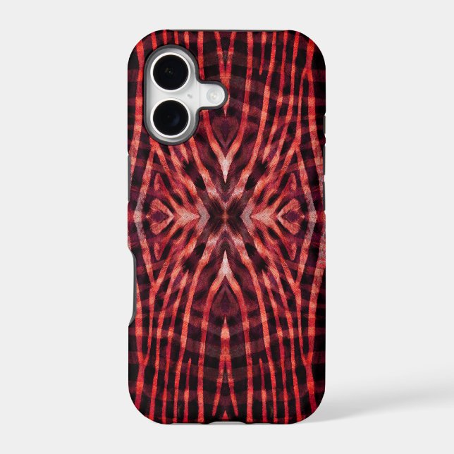 Kaleidoscope Zebra Skin Pattern (Back)