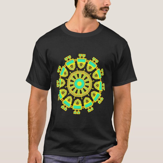 Kaleidoscopic 110714(1) T-Shirt (Front)