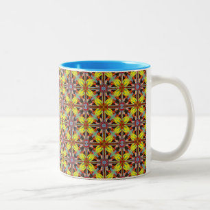 Kaleidoscopic 11 oz Two-Tone Mug