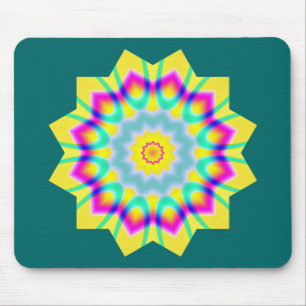 Kaleidoscopic 260614(1) mouse mat