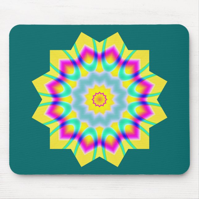 Kaleidoscopic 260614(1) mouse mat (Front)
