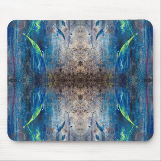 Kaleidoscopic abstract colorful bohemien mandala mouse mat