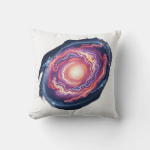 Kaleidoscopic Galaxy Art Cushion