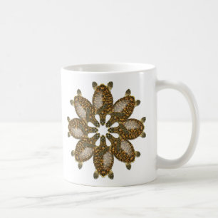 Kaleidoscopic Hawksbill Sea Turtle Mug