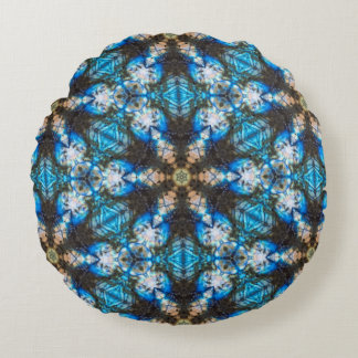 Kaleidoscopic Labradorite "In The Rough" Round Cushion
