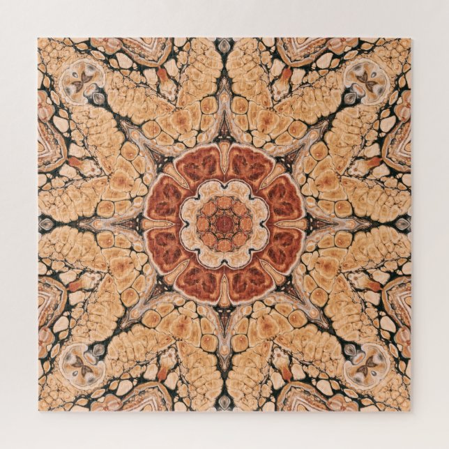 Kaleidoscopic Mandala Jigsaw Puzzle (Vertical)