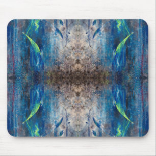 Kaleidoskopisch abstrakt bunt bohemien mandala mouse mat