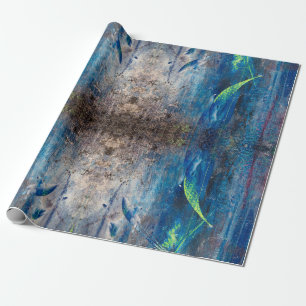 Kaleidoskopisch abstrakt bunt verspielt mandala wrapping paper