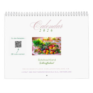 Kalender 2026 - Rohchoschtland Schlaraffenland Calendar