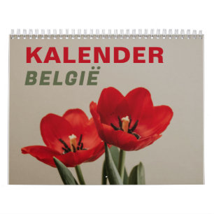 Kalender België    2026 Belgium Calendar in Dutch 