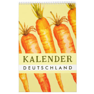 Kalender Deutschland mit Feiertagen   Germany 2025 Calendar