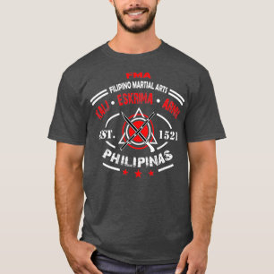 Kali Filipino martial arts  Arnis Eskrima T-Shirt