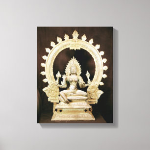 Kali, from Vijayanagar Canvas Print