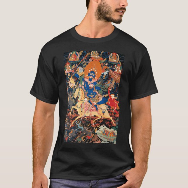 Kali Goddess Of Time Creation Destruction And T-Shirt (Front)