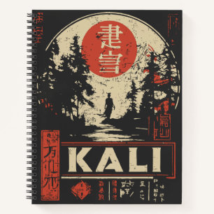 Kali Goddess Poster – Japanese Ukiyo-e Style Notebook
