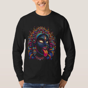 Kali Ma Hindu Goddess Of Death Hindu Mother Fierce T-Shirt