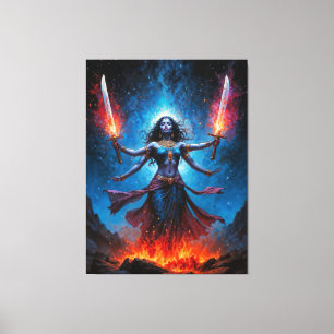 Kali Rising Canvas Print