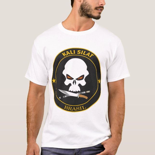 Kali Silat Caveira T-Shirt (Front)