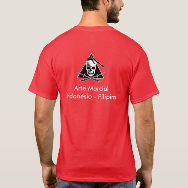Kali Silat - Martial Art Indonesian Filipina T-Shirt (Back)