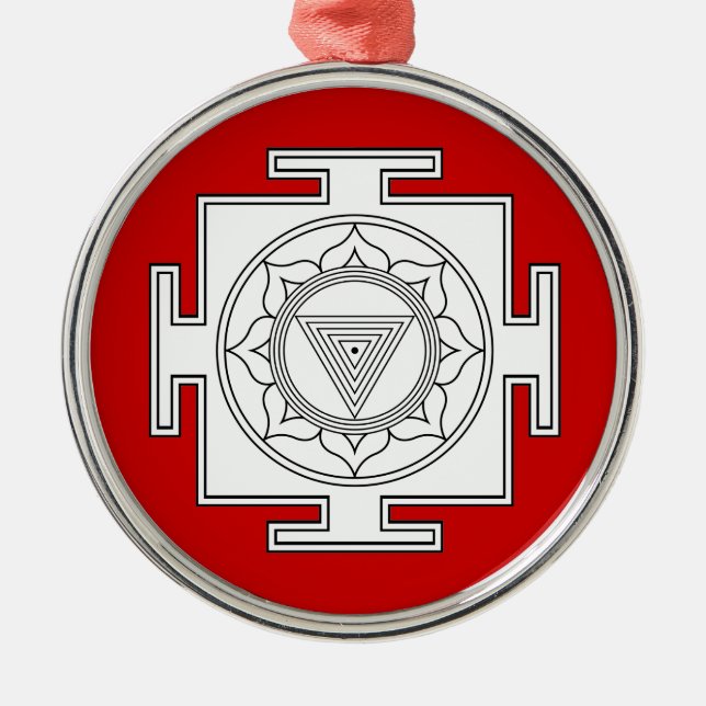 Kali Yantra Ornament (Front)