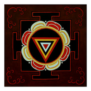 Kali Yantra Poster