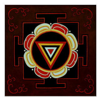 Kali Yantra Poster