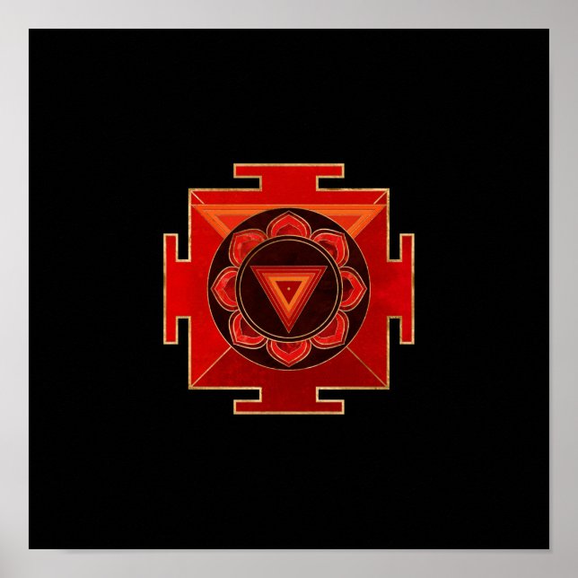 Kali Yantra Poster (Front)