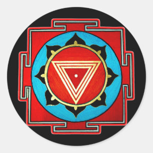 Kali Yantra Sticker