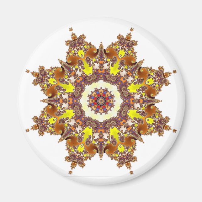 'KaliFract0125' Magnet (Front)