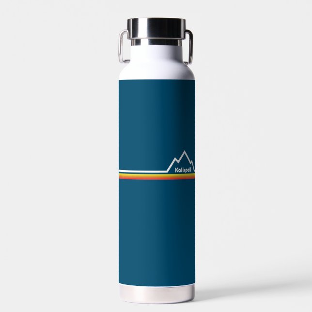 Kalispell Montana Water Bottle (Front)