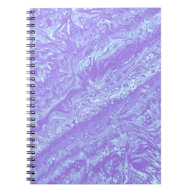 Kaliverse Fluid Fractal #01 Notebook (Front)