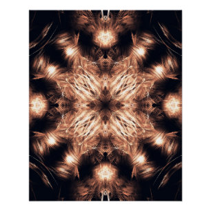 Kaliverse Fluid Fractal #01 Poster