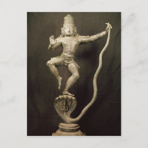 Kaliya Krishna Postcard