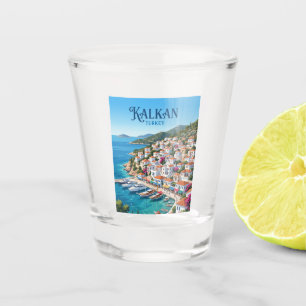 Kalkan Turkey Shot Glass
