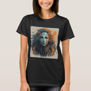 Kalki 2896: Epic Sci-Fi Ink Sketch Tee